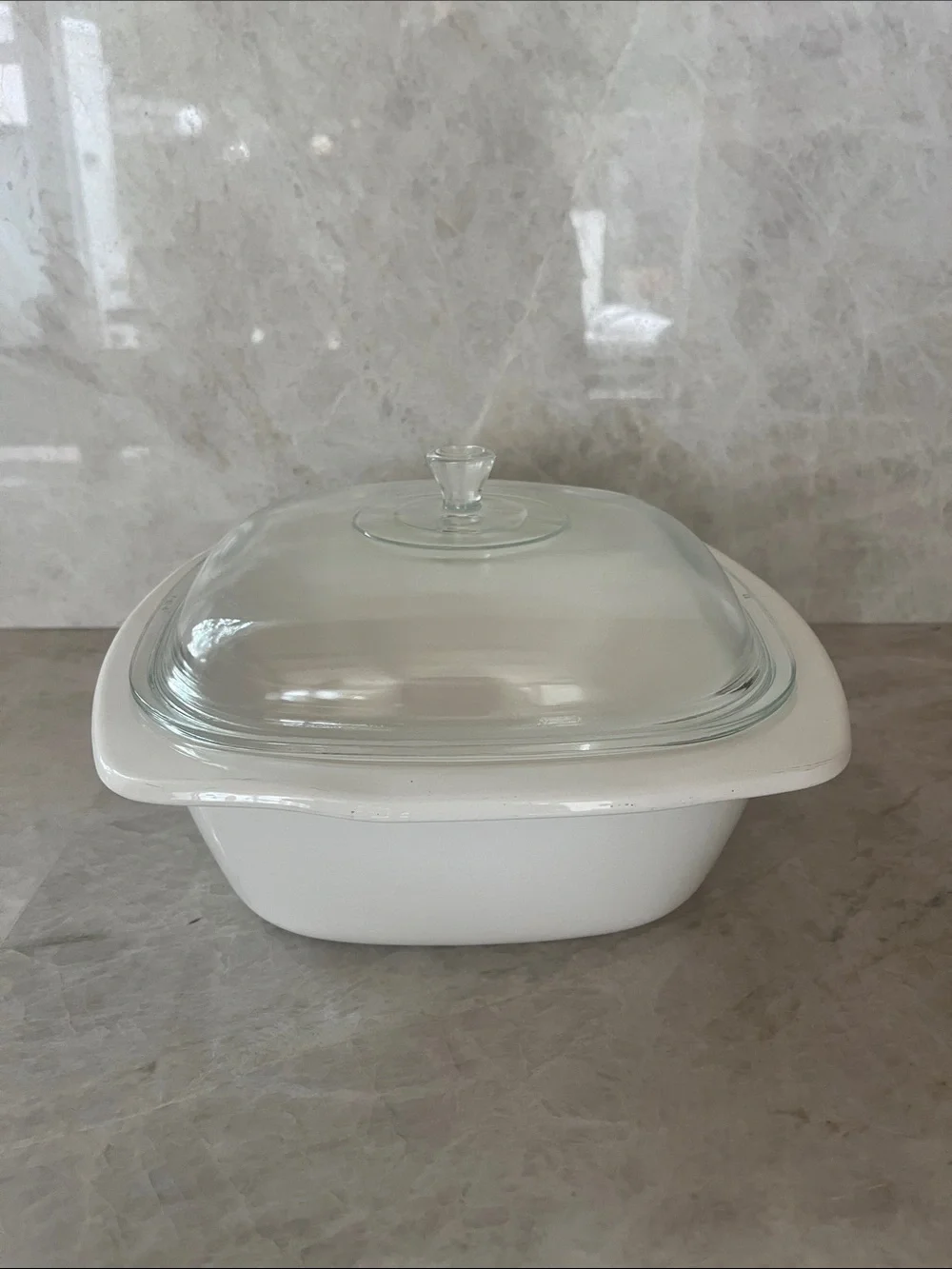 Vintage Corning Ware Blue Cornflower 4 Qt Dutch Oven P-34-B with Matching P-12-C